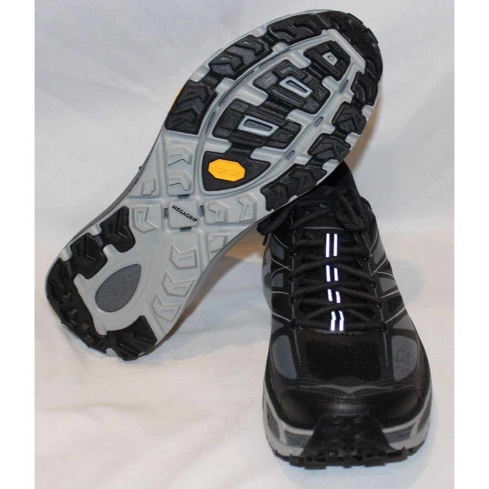 Men's Hoka One U Mafate Speed 2‎ Black Trail Running Sneakers NIB $170 - Picture 6 of 7